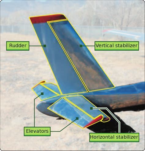 aircraft vertical stabilizer