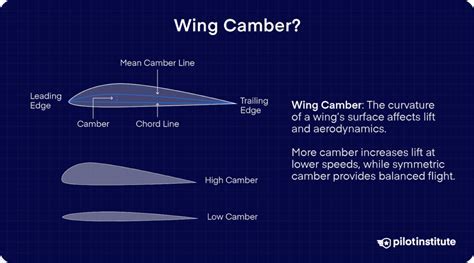 aircraft wing camber