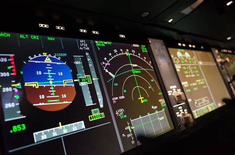 airline cockpit navigation display showing STAR arrival route altitude and speed restrictions