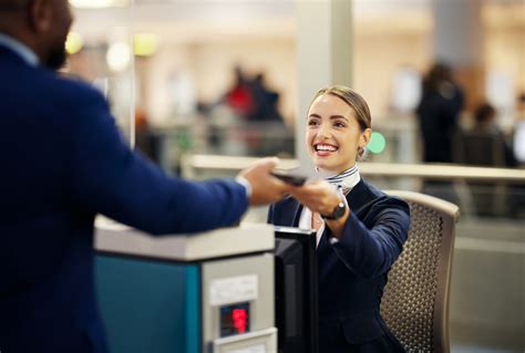 airline customer support representative assisting passenger with flight compensation claim