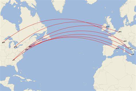 airline joint venture partnership United Lufthansa Delta Air France transatlantic routes