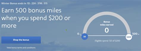 airline shopping portal bonus miles retailer page