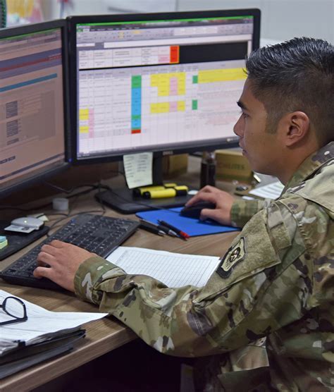 airman managing aviation data on computer using ARMS interface