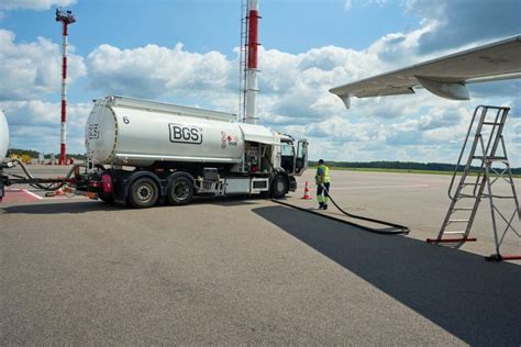 airplane ground services fueling deicing operations
