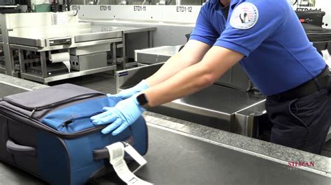 airport customs inspection luggage screening international arrivals security checkpoint