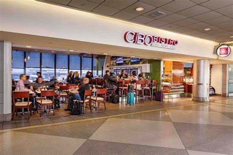 airport lounge bartender preparing drinks at Philadelphia International Airport