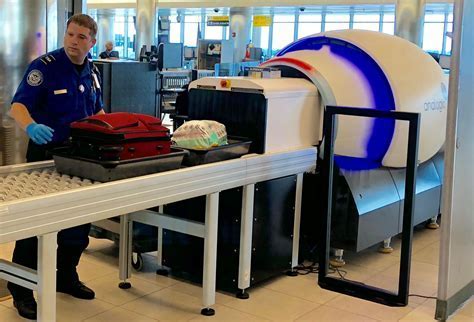 airport tsa screening electronics with aa batteries