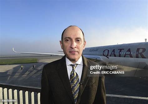 Akbar Al Baker speaking during Qatar Airways financial results announcement