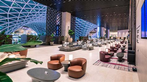 Al Mourjan Business Lounge Hamad International Airport interior