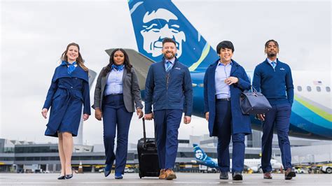Alaska Airlines employees filming safety video at Seattle Space Needle