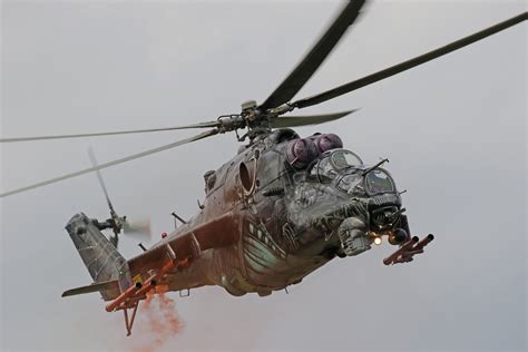 Algeria Mil Mi-24 Hind gunships