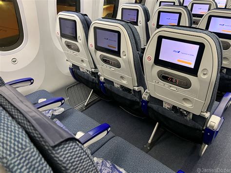 All Nippon Airways Boeing 787 Dreamliner economy cabin
