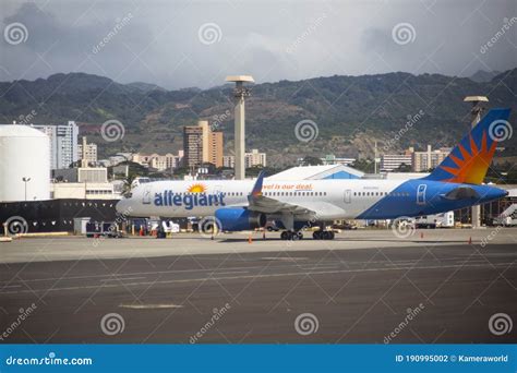 Allegiant Air Boeing 757-200 Honolulu International Airport HNL Hawaii