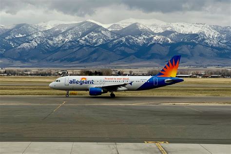 Allegiant aircraft unveiling new nonstop routes at press event