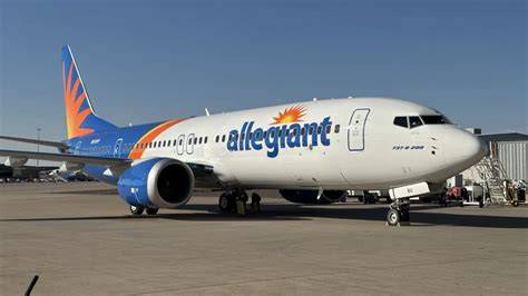 Allegiant Boeing 737 MAX aircraft delivery fleet growth strategy