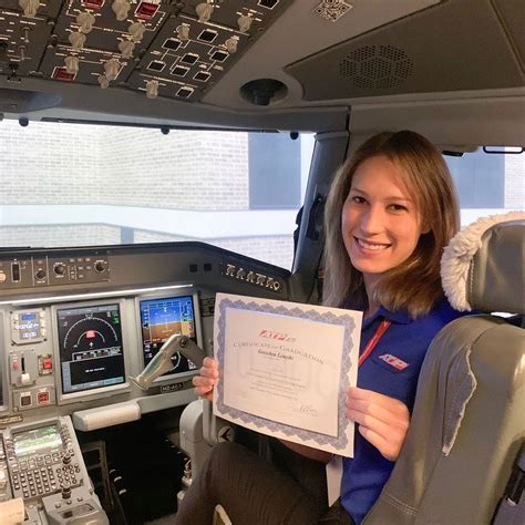Alliance Aviation student pilot achieving ATP certification