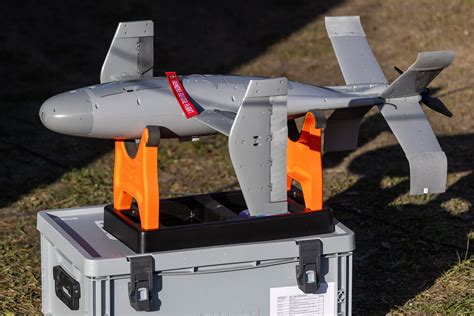 Alpine Eagle CEO demonstrates prototype interceptor drone in German test field