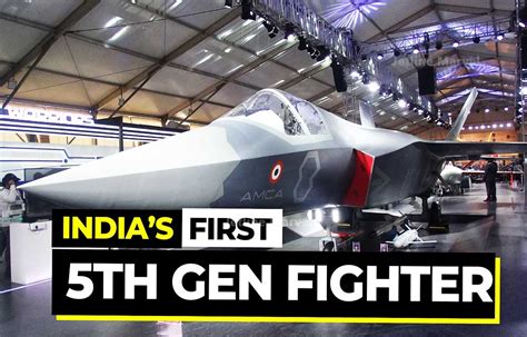 amca scale model displayed at aero india show