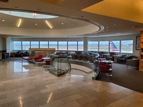 American Airlines Admirals Club lounge seating area