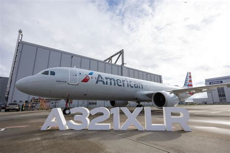 American Airlines Airbus A321XLR long-range narrowbody