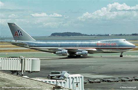American Airlines Boeing 747 lineup