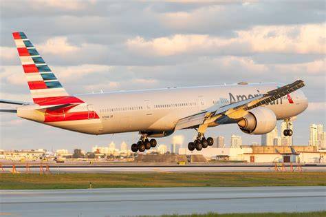 American Airlines Boeing 777 captain holiday international open time flying