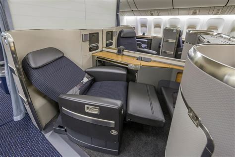 American Airlines Boeing 777 modern cabin business class lie flat seats