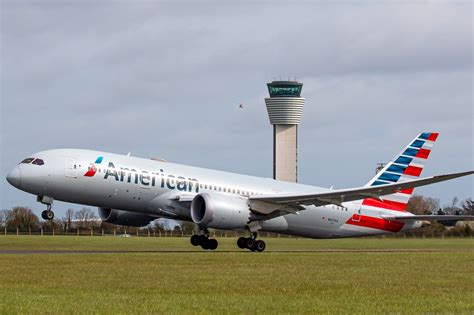 American Airlines Boeing 787-9 departing Chicago O’Hare for Tokyo Narita