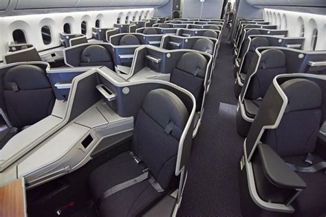 American Airlines Boeing 787 business class cabin premium seats