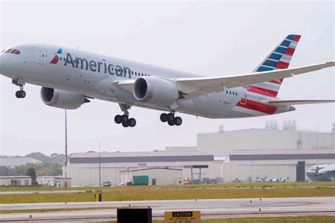 American Airlines Boeing 787 Dreamliner long haul aircraft