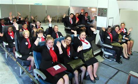 american airlines flight attendants in training at DFW hub