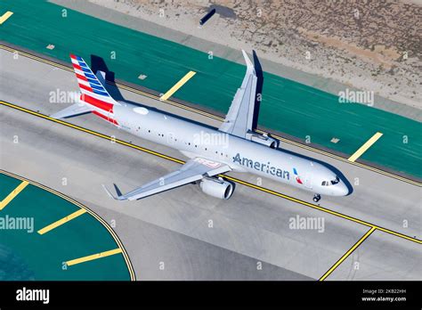 american airlines narrowbody jet preparing for takeoff