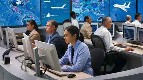 American Airlines operations control room during peak July 4th activity