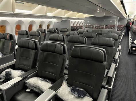 American Airlines Premium Economy quiet cabin environment mid flight