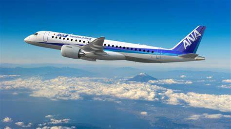 ANA Embraer E190-E2 domestic Japan regional route aircraft