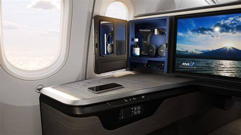 ANA THE Room FX Boeing 787-9 business class suite privacy door