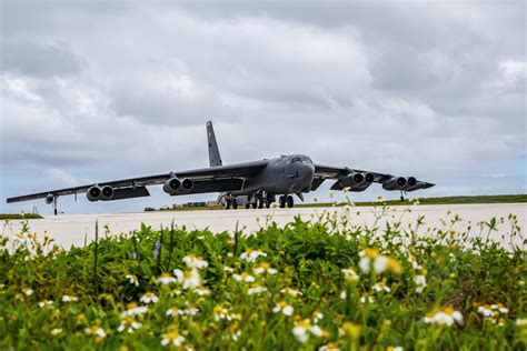 Andersen Air Force Base Guam B-52 B-1B B-2 bomber operations Pacific strategic airpower