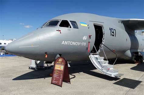Antonov An-178 medium transport aircraft