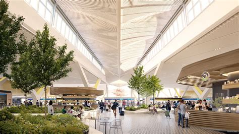 architectural render of future Terminal 1 redevelopment at JFK Airport