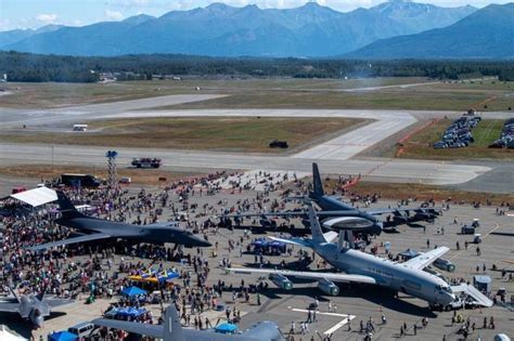 Arctic Thunder Air Show Blue Angels Alaska flyover 2026