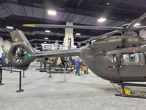 army helicopter manufacturers displaying advanced cockpits at AAAA Summit 2025 in Nashville