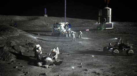 Artemis III lunar south pole mission astronauts