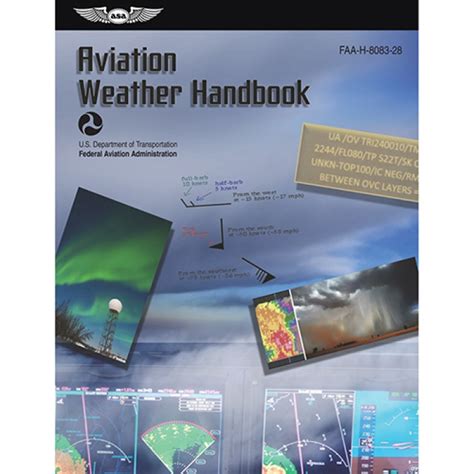 ASA aviation weather textbook opened to section on frontal cloud systems and flight planning
