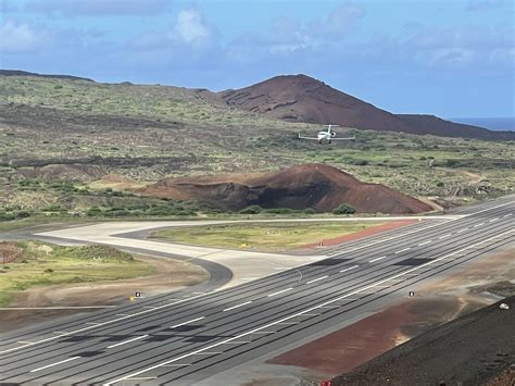 Ascension Island Base runway South Atlantic RAF staging post