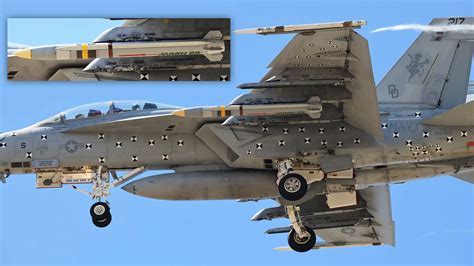 ATFLIR targeting pod mounted under an F/A-18 fuselage