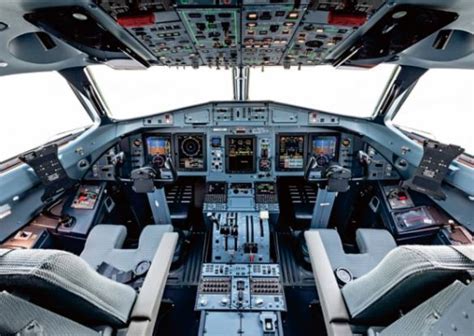 ATR 72-600 cockpit with full glass avionics suite