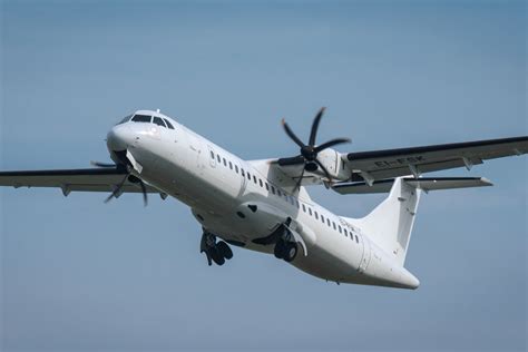 ATR 72-600 operated by Rise Air at Canadian regional airport