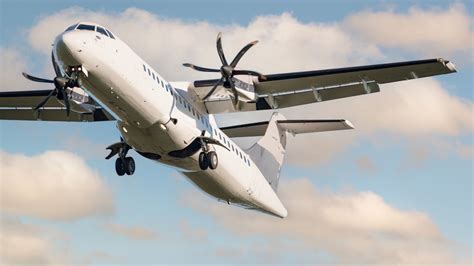 ATR 72-600 turboprop of Cabo Verde Airlines parked at island airport