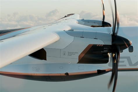 ATR Evo concept rendering with hybrid-electric propulsion system