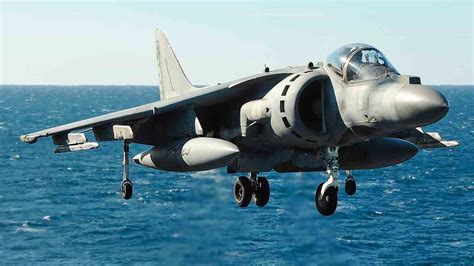 AV-8B Harrier II US Marine Corps vertical landing aircraft
